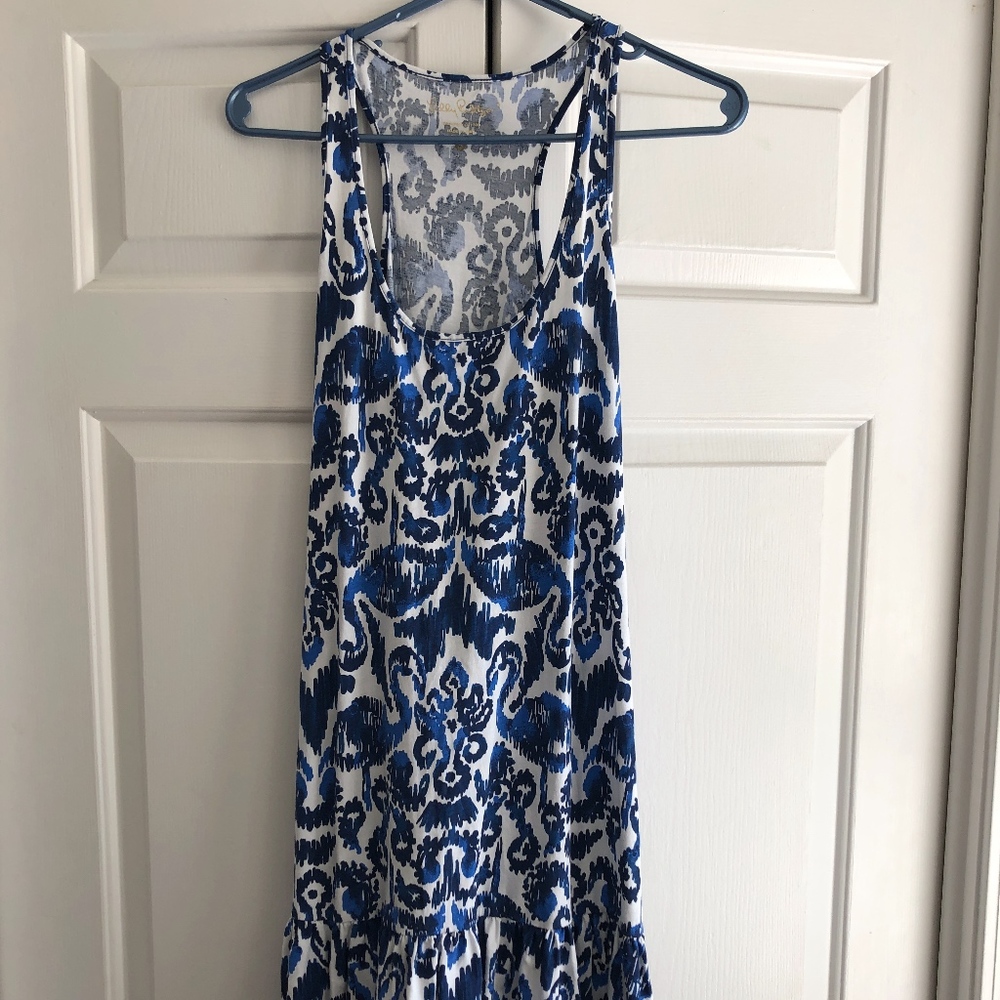 Lilly Pulitzer razor back dress, Size S